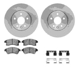 R1 Concepts 11-17 Chevrolet Cruze Limited Front Brake Rotor Set w/Optimum OE Pads and Hardware by R1 Concepts RNC-WFUH1-47225