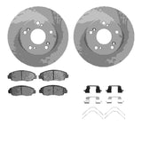 R1 Concepts 06-11 Honda Civic Front Brake Rotor Set w/Optimum OE Pads and Hardware by R1 Concepts RNC-WFUH1-59278