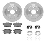 R1 Concepts 08-17 Acura TSX Rear Brake Rotor Set w/Optimum OE Pads and Hardware by R1 Concepts RNC-WFUH1-59289