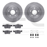 R1 Concepts 18-25 Honda Accord Rear Brake Rotor Set w/Optimum OE Pads and Hardware by R1 Concepts RNC-WFUH1-59527