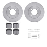 R1 Concepts 75-82 Nissan 210 Front Brake Rotor Set w/Optimum OE Pads and Hardware by R1 Concepts RNC-WFUH1-67109