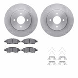 R1 Concepts 12-24 Nissan Micra Front Brake Rotor Set w/Optimum OE Pads and Hardware by R1 Concepts RNC-WFUH1-67420