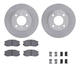 R1 Concepts 92-00 Dodge Colt Front Brake Rotor Set w/Optimum OE Pads and Hardware by R1 Concepts RNC-WFUH1-72167