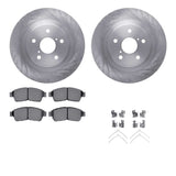 R1 Concepts 96-03 Toyota RAV4 Front Brake Rotor Set w/Optimum OE Pads and Hardware by R1 Concepts RNC-WFUH1-76626