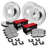 R1 Concepts 82-85 Toyota Celica Front & Rear Brake Rotor Set w/Optimum OE Pads and Hardware by R1 Concepts RNC-WFUH2-76419