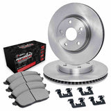 R1 Concepts 06-24 Chrysler Aspen Front Brake Rotor Set w/Off-Road/Tow Brake Pads and Hardware by R1 Concepts RNC-WFVH1-40028