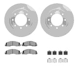 R1 Concepts 09-18 Dodge Ram 2500 Front Brake Rotor Set w/Off-Road/Tow Brake Pads and Hardware by R1 Concepts RNC-WFVH1-40061