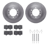 R1 Concepts 03-23 Toyota FJ Cruiser Front Brake Rotor Set w/Off-Road/Tow Brake Pads and Hardware by R1 Concepts RNC-WFVH1-76049