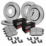 R1 Concepts 03-09 Toyota FJ Cruiser Front & Rear Brake Rotor Set w/Off-Road/Tow Brake Pads and Hardware by R1 Concepts RNC-WFVH2-76012