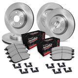 R1 Concepts 07-22 Lexus LX570 Front & Rear Brake Rotor Set w/Off-Road/Tow Brake Pads and Hardware by R1 Concepts RNC-WFVH2-76018