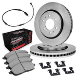 R1 Concepts 19-25 Cadillac Escalade Front Brake Rotor Set w/Off-Road/Tow Brake Pads by R1 Concepts RNC-WFVS1-47001