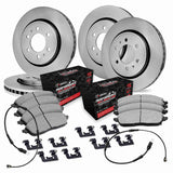 R1 Concepts 19-25 Cadillac Escalade Front & Rear Brake Rotor Set w/Off-Road/Tow Brake Pads by R1 Concepts RNC-WFVS2-47003