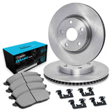 R1 Concepts 96-00 Chrysler Town & Country (Van) Front Brake Rotor Set w/Ceramic Pads and Hardware by R1 Concepts RNC-WFWH1-40059