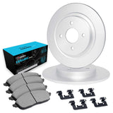 R1 Concepts 88-93 Ford Festiva Front Brake Rotor Set w/Ceramic Pads and Hardware by R1 Concepts RNC-WFWH1-54063