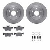 R1 Concepts 18-25 Honda Accord Rear Brake Rotor Set w/Ceramic Pads and Hardware by R1 Concepts RNC-WFWH1-59114