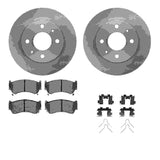 R1 Concepts 95-00 Nissan 200SX Front Brake Rotor Set w/Ceramic Pads and Hardware by R1 Concepts RNC-WFWH1-67074