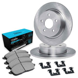 R1 Concepts 99-15 Audi TT Rear Brake Rotor Set w/Ceramic Pads and Hardware by R1 Concepts RNC-WFWH1-74030