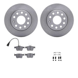 R1 Concepts 18-25 Audi Q2 Rear Brake Rotor Set w/Ceramic Pads and Hardware by R1 Concepts RNC-WFWH1-74094