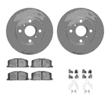 R1 Concepts 86-89 Toyota Celica Front Brake Rotor Set w/Ceramic Pads and Hardware