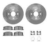 R1 Concepts 88-92 Geo Prizm Front Brake Rotor Set w/Ceramic Pads and Hardware by R1 Concepts RNC-WFWH1-76036