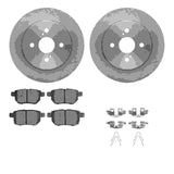 R1 Concepts 12-18 Toyota Yaris Rear Brake Rotor Set w/Ceramic Pads and Hardware by R1 Concepts RNC-WFWH1-76172