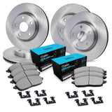 R1 Concepts 14-18 Mazda 3 Sport Front & Rear Brake Rotor Set w/Ceramic Pads and Hardware by R1 Concepts RNC-WFWH2-80042