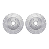 R1 Concepts 69-96 Buick Electra Front Drilled & Slotted Silver Brake Rotor Set by R1 Concepts RNC-WGPN1-47002