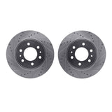 R1 Concepts 09-09 Ford F-150 Front Drilled & Slotted Silver Brake Rotor Set by R1 Concepts RNC-WGPN1-54091