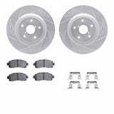 R1 Concepts 19-24 Subaru Forester Front Drill/Slot Silver Rotors w/Optimum Pads by R1 Concepts RNC-WGUH1-13054
