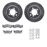 R1 Concepts 74-81 Dodge Ramcharger Front Drill/Slot Silver Rotors w/Optimum Pads by R1 Concepts RNC-WGUH1-40010