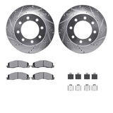 R1 Concepts 09-18 Dodge Ram 3500 Front Drill/Slot Silver Rotors w/Optimum Pads by R1 Concepts RNC-WGUH1-40486