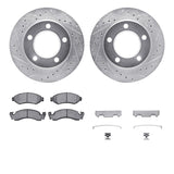 R1 Concepts 74-80 InternatIonal Scout II Front Drill/Slot Silver Rotors w/Optimum Pads by R1 Concepts RNC-WGUH1-42002