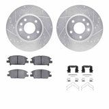 R1 Concepts 16-20 Buick Regal Sportback Front Drill/Slot Silver Rotors w/Optimum Pads by R1 Concepts RNC-WGUH1-45033