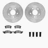 R1 Concepts 94-97 Buick Park Avenue Front Drill/Slot Silver Rotors w/Optimum Pads by R1 Concepts RNC-WGUH1-47103