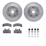 R1 Concepts 90-94 Chevrolet C1500 Front Drill/Slot Silver Rotors w/Optimum Pads by R1 Concepts RNC-WGUH1-48020