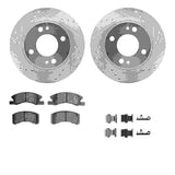 R1 Concepts 14-15 Mitsubishi Mirage Front Drill/Slot Silver Rotors w/Optimum Pads by R1 Concepts RNC-WGUH1-72070
