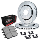 R1 Concepts 04-11 Ford F-150 Heritage Rear Drill/Slot Silver Rotors w/Off-Road/Tow Pads by R1 Concepts RNC-WGVH1-54075