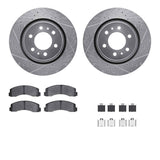 R1 Concepts 10-21 Ford F-150 Front Drill/Slot Silver Rotors w/Off-Road/Tow Pads by R1 Concepts RNC-WGVH1-54090