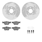 R1 Concepts 96-08 Chrysler Crossfire Front Drill/Slot Silver Rotors w/Ceramic Pads by R1 Concepts RNC-WGWH1-63066