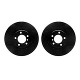R1 Concepts 12-21 BMW 330i Front Drilled & Slotted Black Brake Rotor Set by R1 Concepts RNC-WHPN1-31000