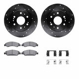 R1 Concepts 05-20 Cadillac Escalade ESV Front Drill/Slot Black Rotors w/Super Duty Pads by R1 Concepts RNC-WHXH1-48143