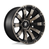 Fuel Wheels D636 Diesel 20" 5x150 Matte Black Double Dark Tint by Fuel Offroad D63620905657