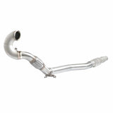 CTS Turbo MQB AWD Exhaust Downpipe (With High Flow Cat) - VW/Audi / MK7 / MK7.5 / Golf / R / A3 / S3 / TT / TT-S by CTS Turbo CTS-EXH-DP-0015-CAT