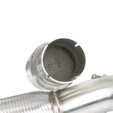 CTS Turbo MQB AWD Exhaust Downpipe (With High Flow Cat) - VW/Audi / MK7 / MK7.5 / Golf / R / A3 / S3 / TT / TT-S by CTS Turbo CTS-EXH-DP-0015-CAT