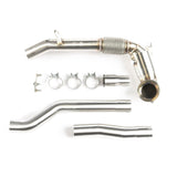 CTS Turbo High Flow Cat - VW/Audi / MK8 / 8Y / EVO4 / Golf R / S3 | CTS-EXH-DP-0056-CAT