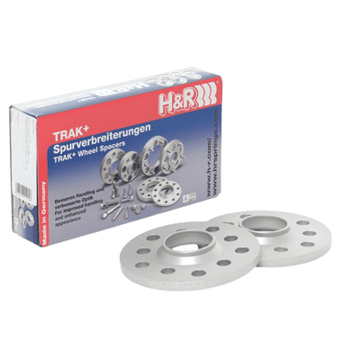 H&R 10mm Wheel Spacers 5x112 cb57.1 14x1.5 Thread by H&R Spacers HRS20255571