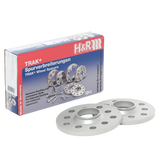 H&R Trak+ 10mm DR Spacer Bolt Pattern 5/112 CB 57.1mm Bolt Thread 14x1.5 - Black