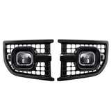 Urban Automotive Front Bumper Intakes with Powercube LED DRLs (Gloss Black) - Land Rover / 90 / 110 / 130 / Defender by Urban Automotive U050-1023