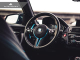 AutoTecknic Painted Steering Wheel Trim - F87 M2 | F80 M3 | F82/ F83 M4 | F10 M5 LCI | F06/ F12/ F13 M6 by AutoTecknic ATK-BM-0183-P-15