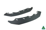 Flow Designs Mk7 Golf R Front Lip Splitter Extensions (Pair) by Flow Designs MK7RFEX